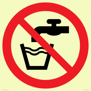 P005 Prohibition: Not drinking water
